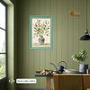Olive Vase – Botanical Framed Art Print