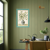 Olive Vase – Botanical Framed Art Print