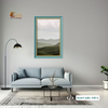 Misty Mountain Valley – Nature Framed Art Print