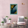 Tranquil River Boat – Nature Framed Art Print