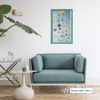 Wildflower Bliss – Botanical Framed Art Print