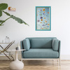 Wildflower Bliss – Botanical Framed Art Print
