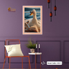 Beach Reader Duck – Fun Nature Framed Art Print