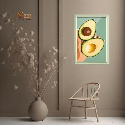 Avocado Delight – Botanical Framed Art Print
