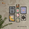 Modern Abstractions 5 Piece Box Framed Art Set
