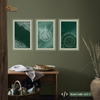 Divine Words Islamic Typography Trio