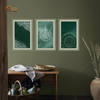Divine Words Islamic Typography Trio