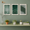 Divine Words Islamic Typography Trio