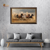 Wild Spirit – Running Horses Framed Art Print