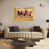 Desert Majesty – Running Horses Framed Art Print
