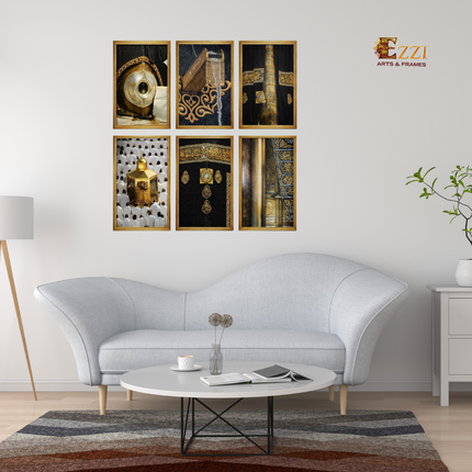 Sacred Kaaba – Islamic Gallery Framed Art Set