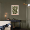 Verdant Bloom – Botanical Framed Art Print