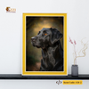 Loyal Companion – Dog Portrait Framed Art Print