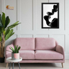 Shadow Lines – Abstract Framed Art Print