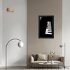 Shadow Lines – Abstract Framed Art Print