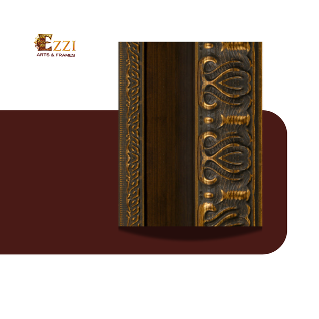 Grand Brown Gold Moulding