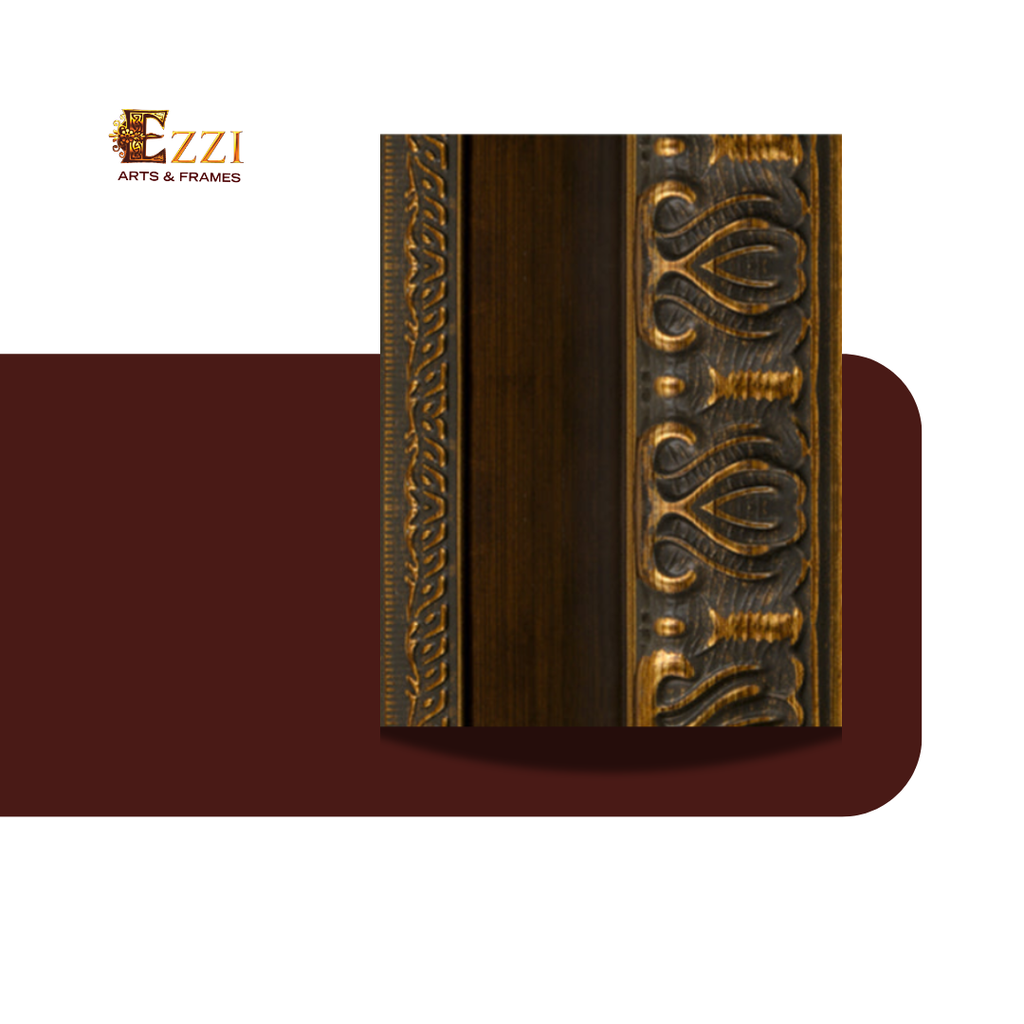 Grand Brown Gold Moulding