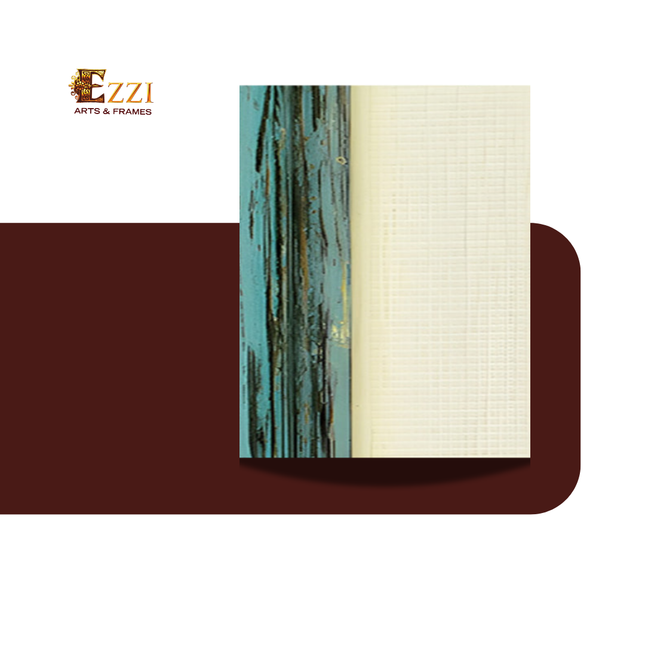 Orbit Blue White Moulding