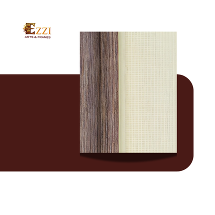 Orbit Brown White Moulding