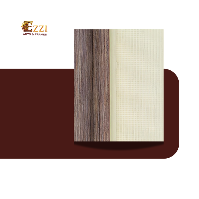 Orbit Brown White Moulding
