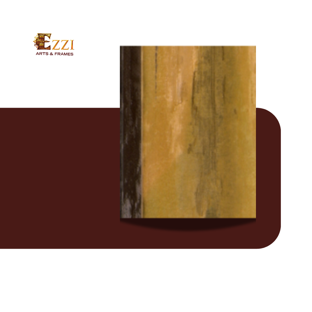 Raj Wood Gold Moulding