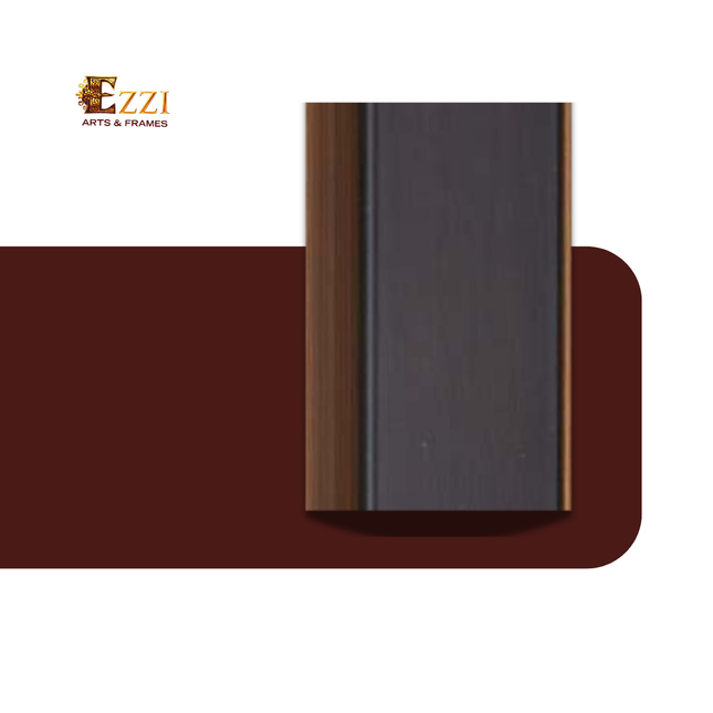 Regal Brown Matte Black Moulding