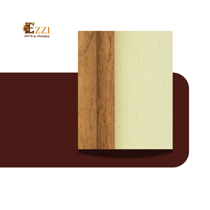 Orbit Mustard White Moulding
