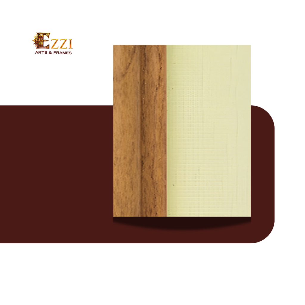 Orbit Mustard White Moulding