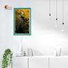 Golden River Valley – Scenic Framed Art Print